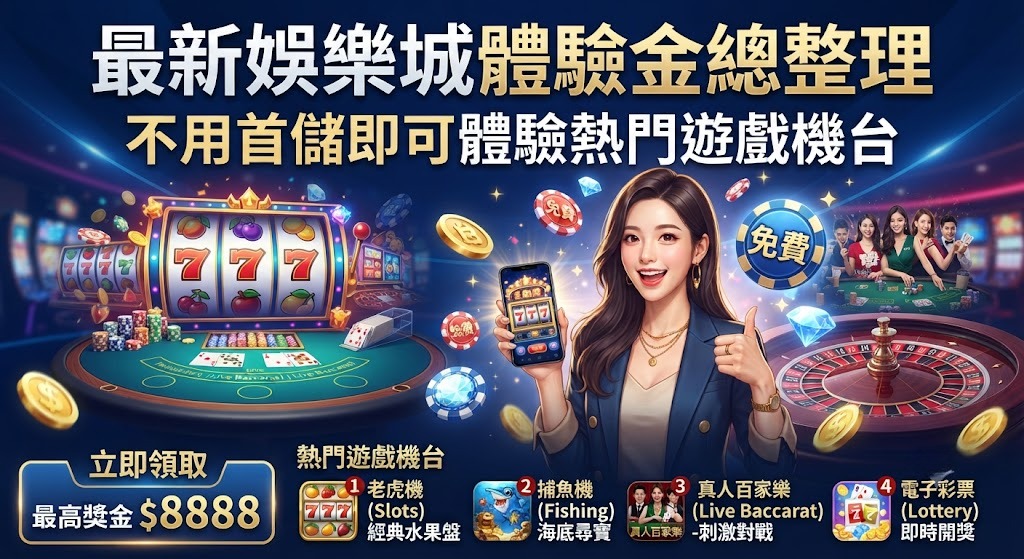立即領取體驗金:免首儲解鎖熱門機台,註冊馬上玩! 立即領取體驗金:免首儲解鎖熱門機台,註冊馬上玩!